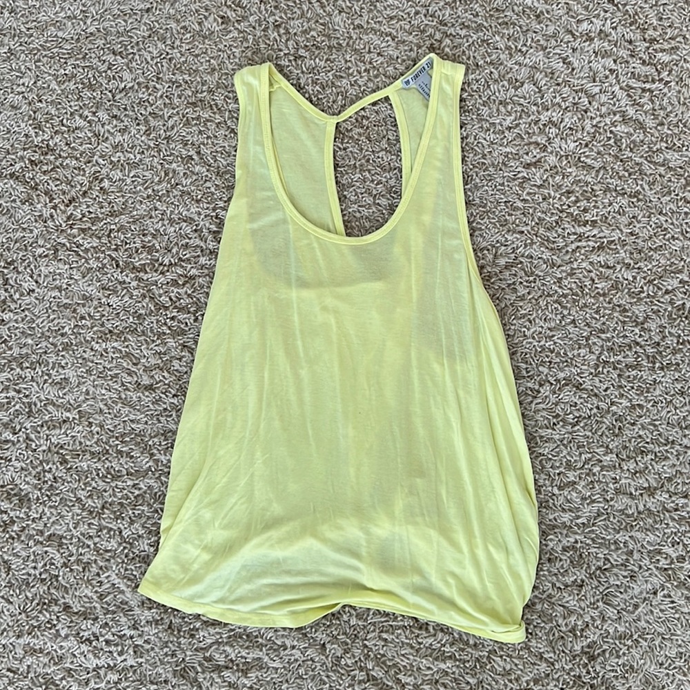 neon workout top